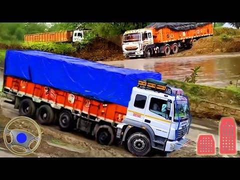Real Indian Cargo Truck Simulator 2020 - Offroad Dump Truck Driving 3D | Android Gameplay