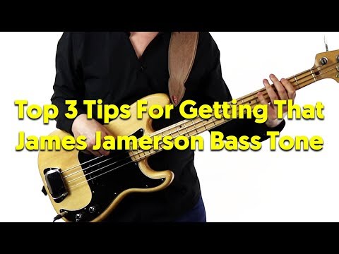 Top 3 Tips For Getting That James Jamerson Bass Tone!