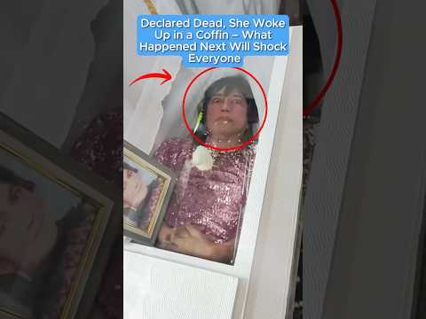 Declared Dead, She Woke Up in a Coffin – What Happened Next Will Shock Everyone. #fyp #foryou