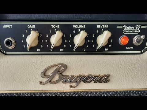 BUGERA INFINIUM V5 REVIEW Single Channel Tube Amp settings reverb attenuator mic/miking amplifiers