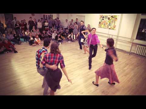 Minsk Lindy Hop Strictly 2014 qualifying round