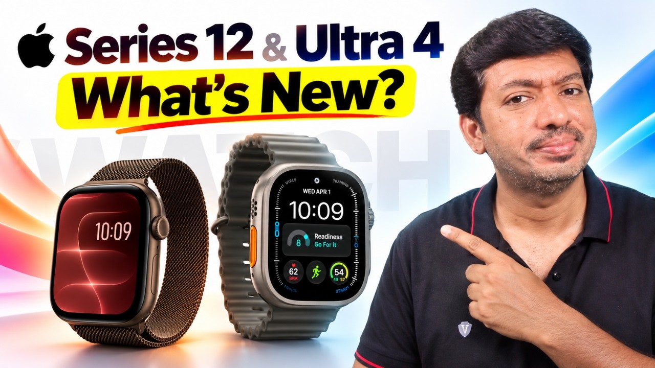 Apple Watch Series 12 and Ultra 4 🔥 New Features, Price and Offers