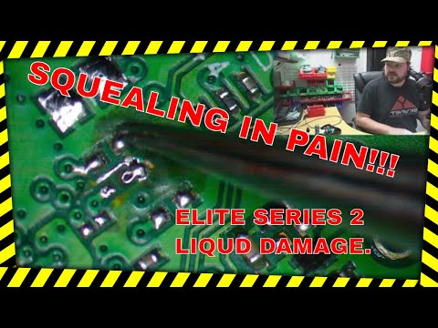 Xbox Elite Series 2 Controller No Power Not Charging and Squealing in Pain