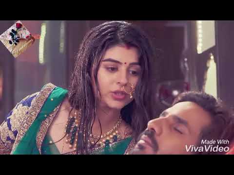 Housewife wet Hair in sary at romantic morning