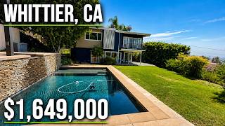 Inside a $1,649,000 Mid-Century Pool Home in Whittier, CA | Full Home Tour