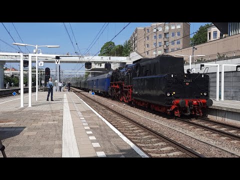 SSN Nostalgie-Express in Arnhem Centraal 07-05-2022