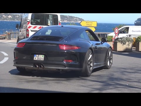 4x NEW 2017 Porsche 911R Spotted On Street!