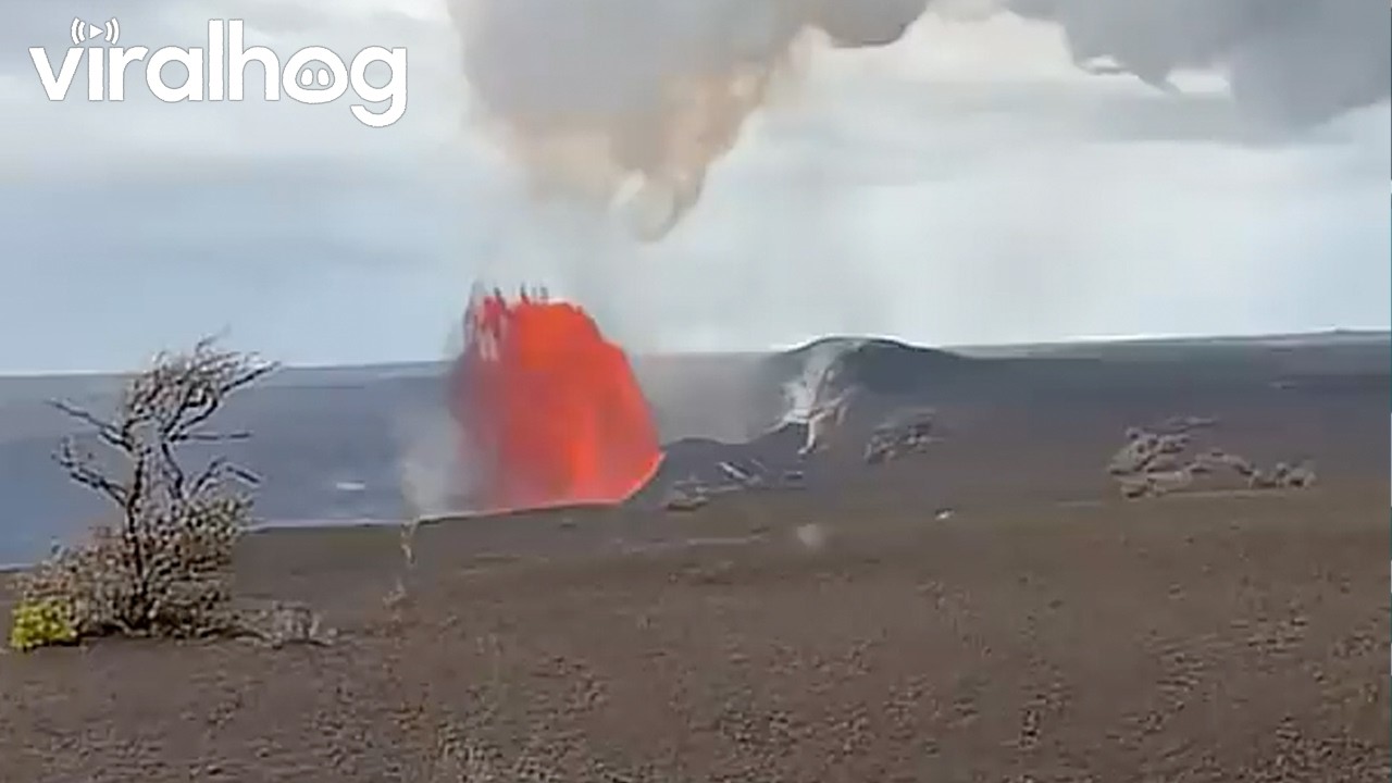 Hawaii’s Kilauea Begins Episode 48 Eruption || ViralHog