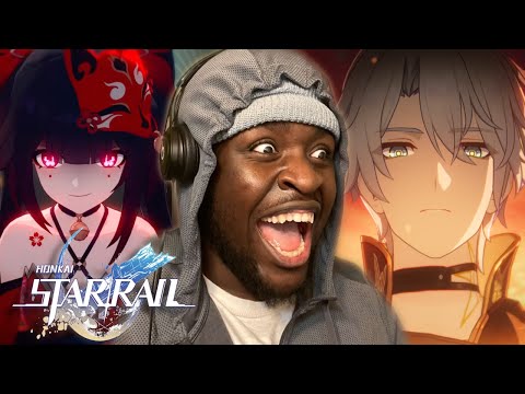 The Hoyoverse is SOOO PEAK!!!!! | Honkai: Star Rail ALL Character Trailers REACTION!!!!