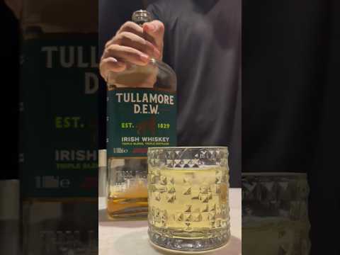 TULLAMORE D.E.W Irish Whiskey - simple at home Whiskey drink