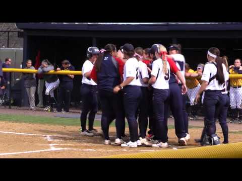 RMU Softball vs Kent State - Game 1 Highlights