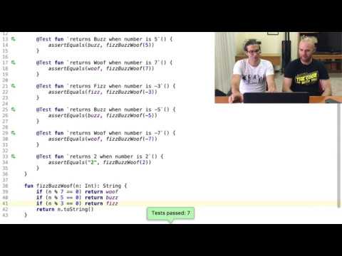 FizzBuzzWoof with Yorgos Saslis  using TCR at JCrete 2019