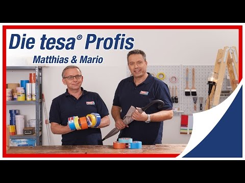 tesa Profis - Tipps & Tricks für Handwerker - Richtig abkleben im Außenbereich