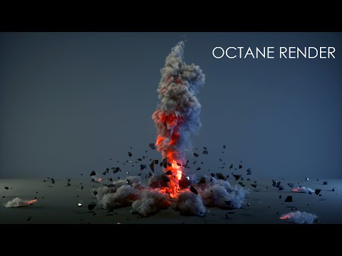 Octane Render Cinema 4D Create Cloud Landscape