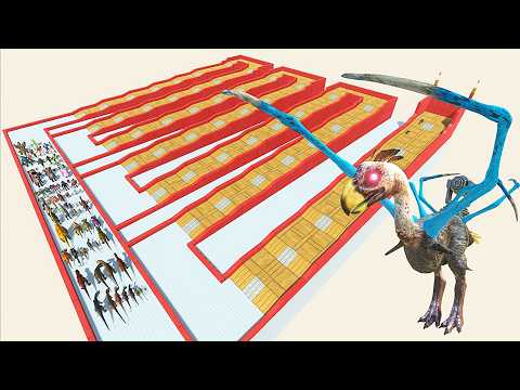 ESCAPE FROM ALIEN TERROR BIRD - LAST SURVIVOR - Animal Revolt Battle Simulator