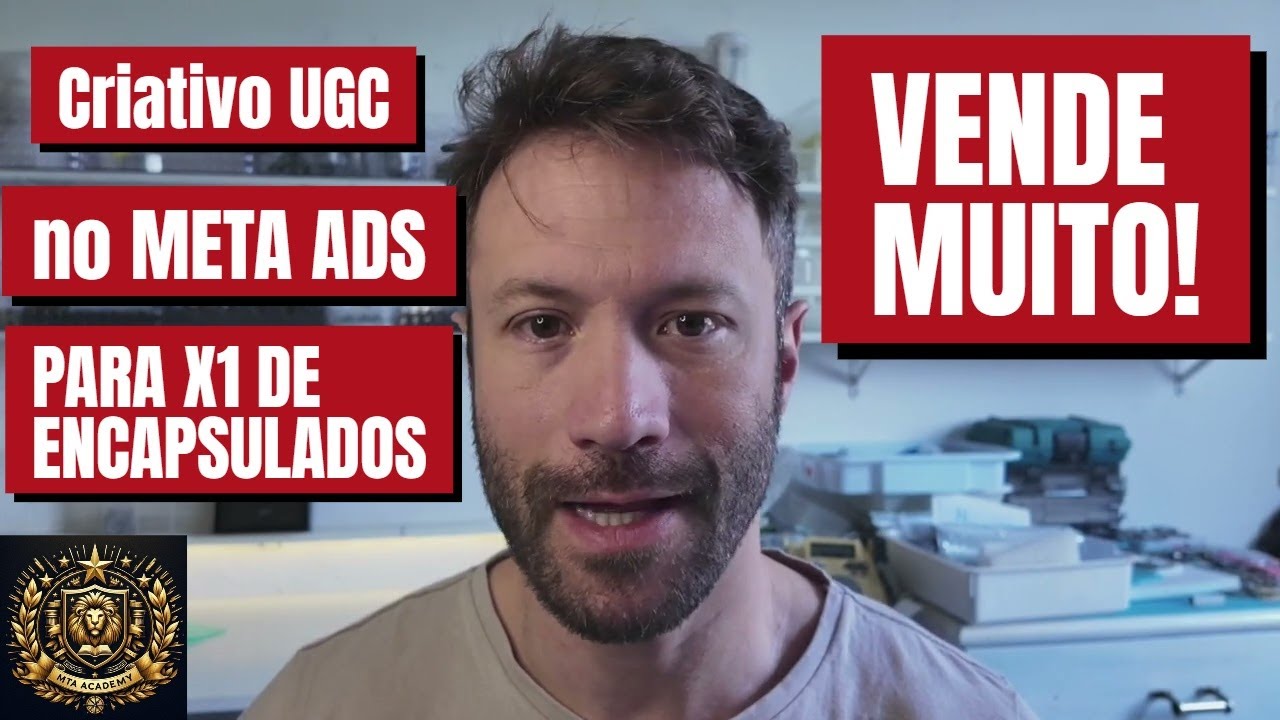 Crie o seu Criativo UGC do zero com IA (vende muito encapsulado no X1!)