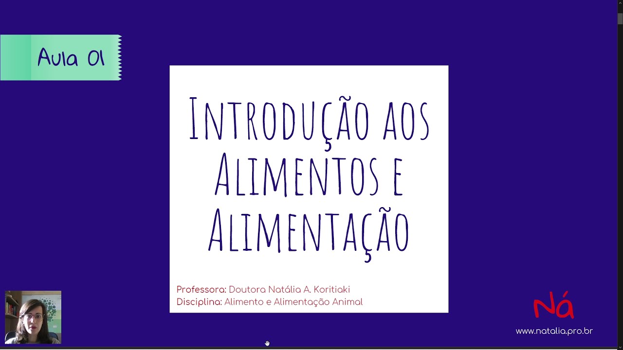 Alimentos e Alimentação 1   Introdução