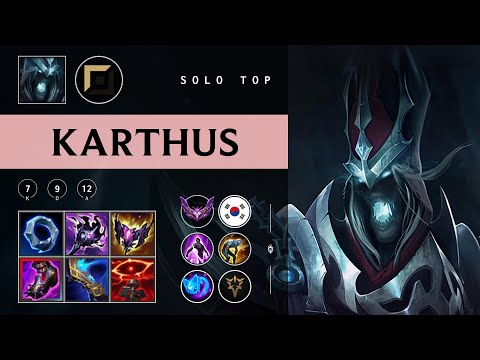 Karthus Top vs Rumble - KR Master Patch 25.24