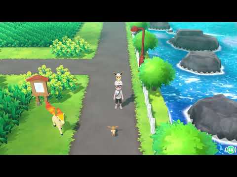 Where To Find Eevee In Pokemon Let's Go Pikachu & Eevee