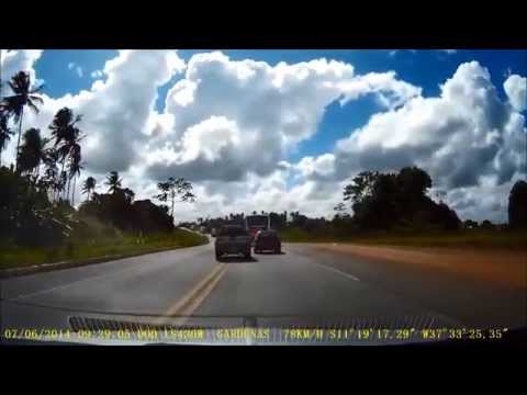 Vídeo de Ultrapassagens Viagem para o Nordeste 2014 - Parte 3
