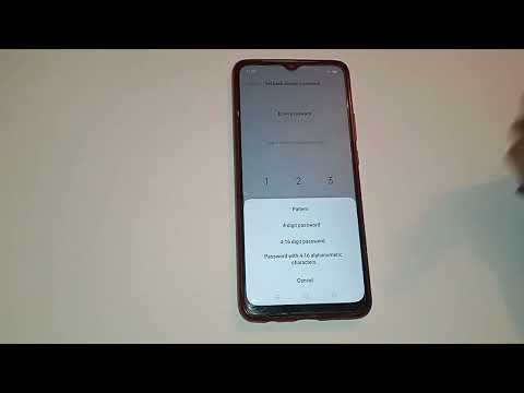 oppo r17 pro, how to set screen lock, oppo r17 pro set screen lock setting