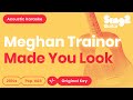 Made You Look Karaoke | Meghan Trainor (Karaoke Acoustic)