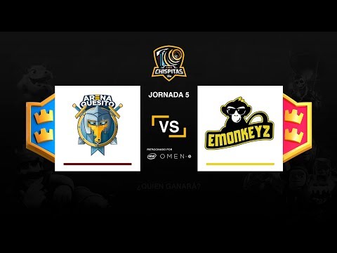 Liga Chispitas IV - Arena Quesito VS eMonkeyz - Jornada 5