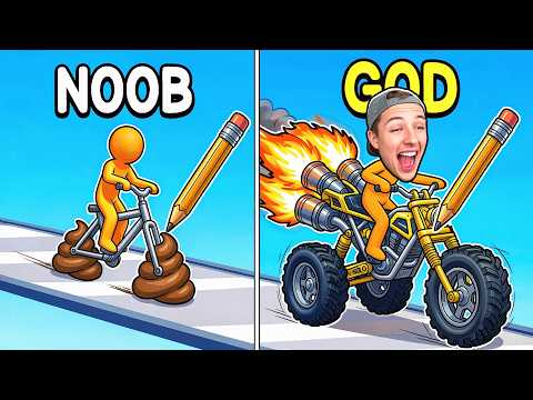Drawing a GOD Bike in Scribble Car!