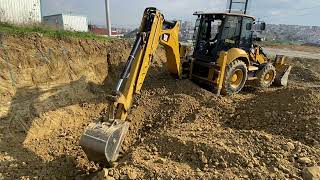 CAT  432 Beko Loder Kazma işlemi yapıyor