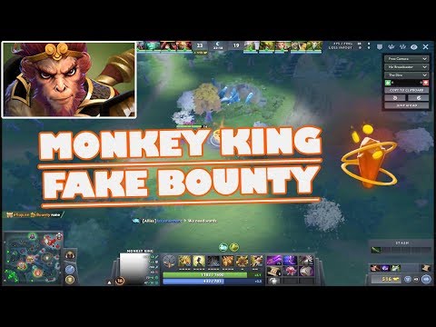 DOTA 2 Monkey King Fake Bounty Kill