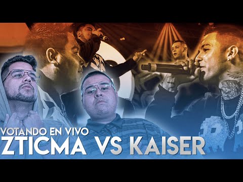 VOTANDO KAISER VS ZTICMA EN VIVO - con JONY BELTRÁN