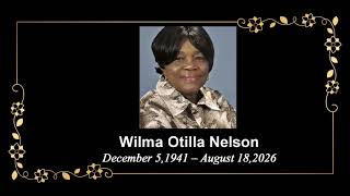 Death Announcement -  Wilma Otilla Nelson
