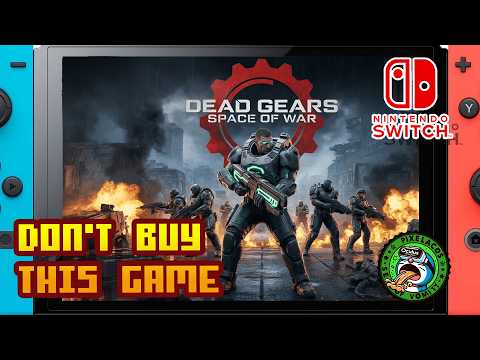 Dead Gears - Space of War - (Nintendo Switch 1) - Framerate & Gameplay - 4K