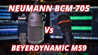 Video thumbnail for Neu Vs Old: Neumann BCM 705 Vs Beyerdynamic M59 by The Dark Side of the Mic