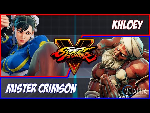 SFV CE - Khloey(CHUN-LI) VS Mister Crimson(DHALSIM) 🌘 MeiaLua 🌘