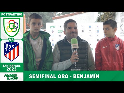 POST | CD Oberena 0-6 Atlético de Madrid | Semifinal ORO | Benjamín