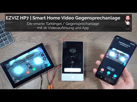 EZVIZ HP7 | The smart doorbell / intercom with 2k video resolution, 7 inch monitor and App