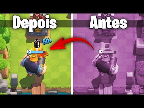 ANTES e DEPOIS da AtualizacÌ§aÌƒo de Balanceamento do Clash Royale de 01/10/2018