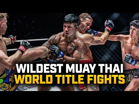 The Greatest Muay Thai World Title Fights ⚔️👑 Rodtang, Haggerty, Nabil, AND MORE