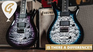 Video thumbnail for Guitar Talk - Comparing the Old PRS SE Mark Holcomb to the new 2023 Model by Guitar Talk