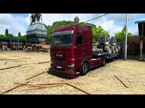 MAN TGX 18.510 | Promods | ETS 2 1.46 | Lublin(ᴘʟ)-Siedlce(ᴘʟ) Traktör Sevkiyatı | Gameplay #ets2