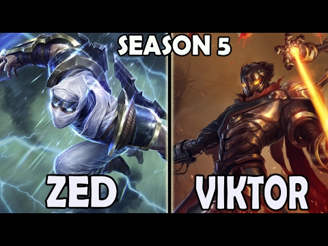 SKT T1 Scout Zed vs Viktor MID Ranked Challenger Korea