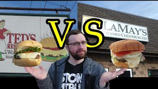 Ted's VS K.LaMay's Steamed Cheeseburgers