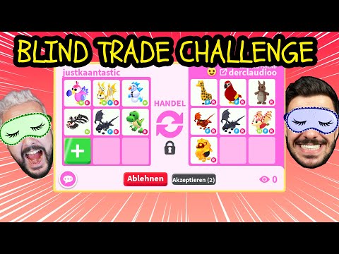 KAAN & CLAUDIO TAUSCHEN PETS, ABER BLIND! Neue Roblox Adopt Me Challenge