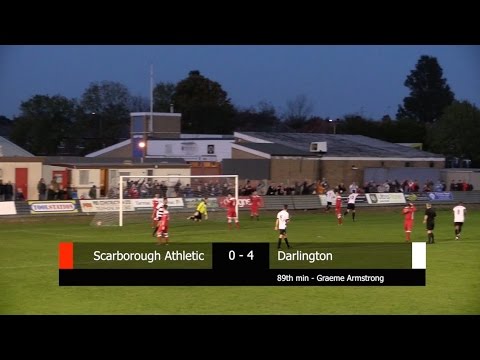 Scarborough Athletic 0-4 Darlington - FA Trophy - 2014/15