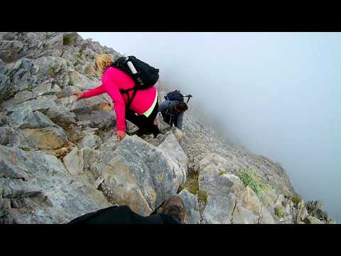 Wejście Mitikas 2918m Olimp Grecja 2019