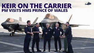 The Prime Minister on the Flagship