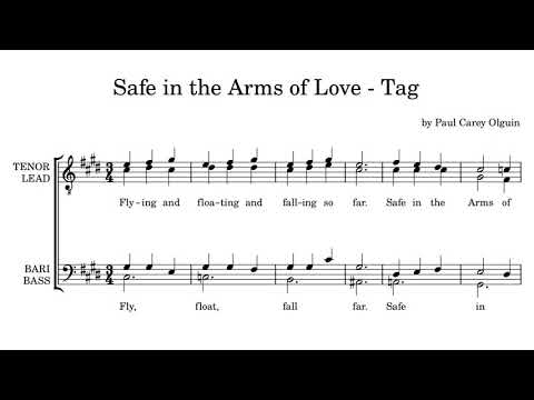 Safe in the arms of love - Barbershop Tag - Sunday‘s Harmony