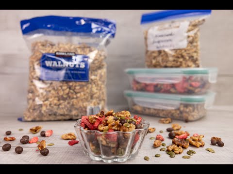 Quick & Easy: Kirkland Signature Walnut Berry Trail Mix