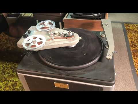 Restoration RCA Transcription Broadcast Turntable